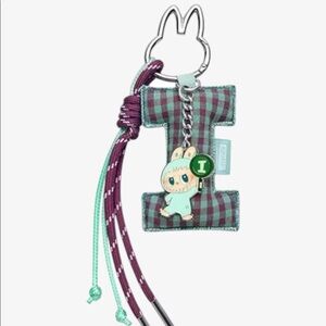 Pin For Love Letter Pendant Keychain - Letter I